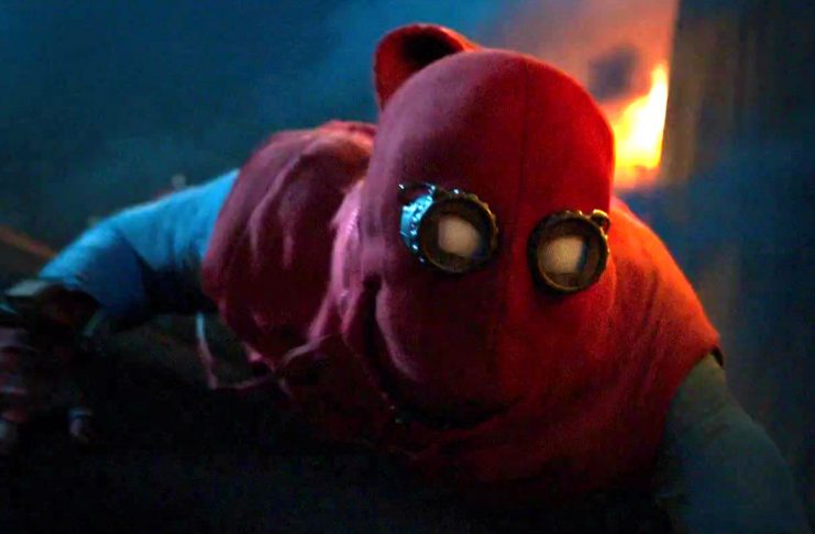 spider-man superhrdinský oblek