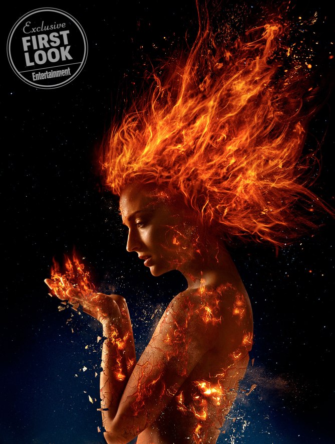 Žhavá Jean Grey (Sophie Turner) ako Dark Phoenix