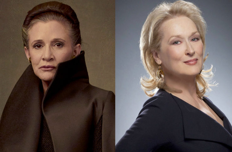Zahrá si Meryl Streep princeznú Leiu v Star Wars epizóde IX?