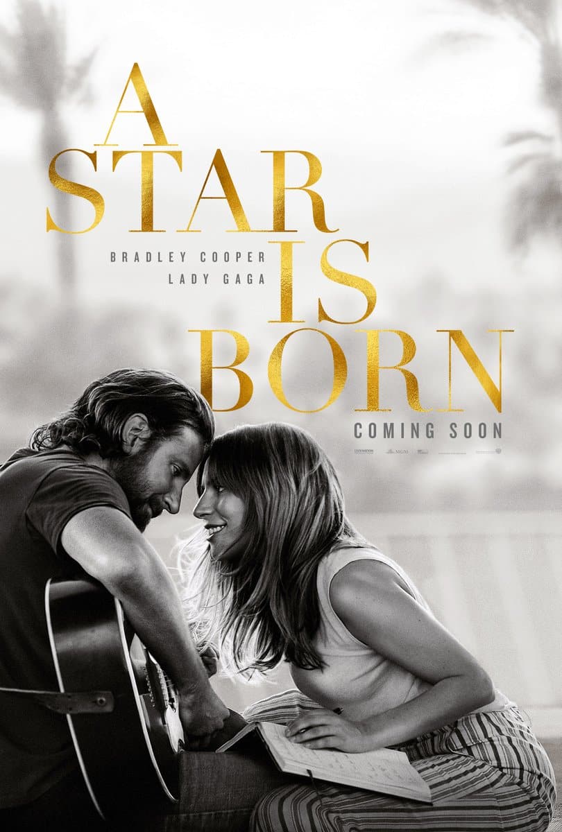 Oficiálny plagát na film A Star is Born