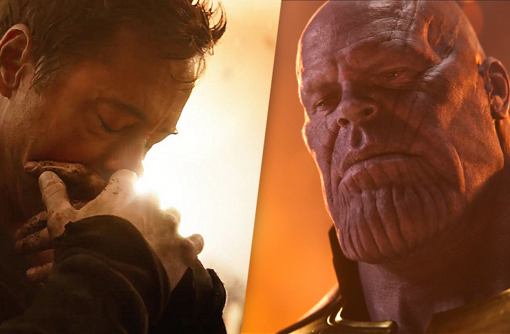 Tony Stark a Thanos