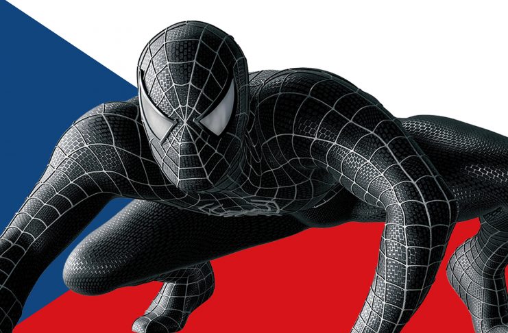 Spider-Mana videli v Liberci natáčať v čiernom obleku