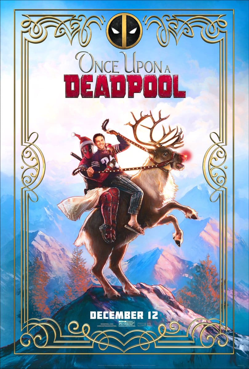 Oficiálny plagát k filmu Once Upon A Deadpool
