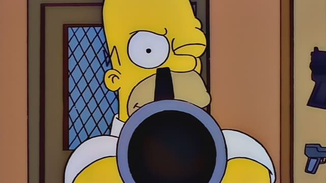 Homer a zbraň