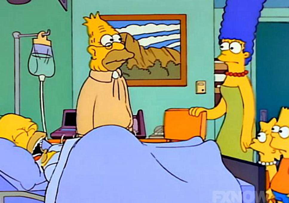 Homer v kóme
