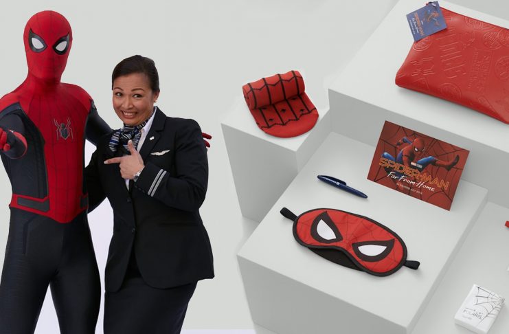 spider-man a united airlines