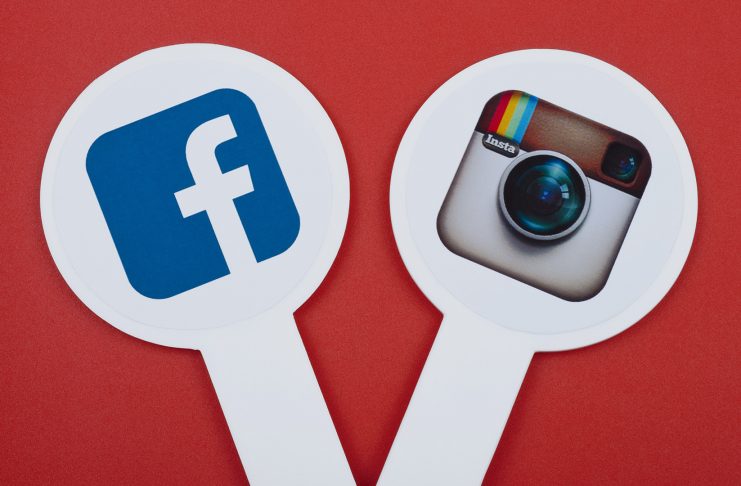 výpadok Instagramu a Facebooku