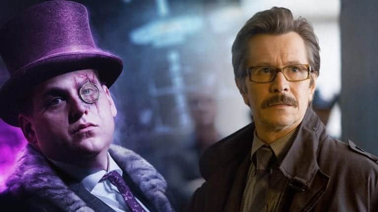 Ktorí herci si vo filme Batman zahrajú komisára Gordona a zloducha Penguina?