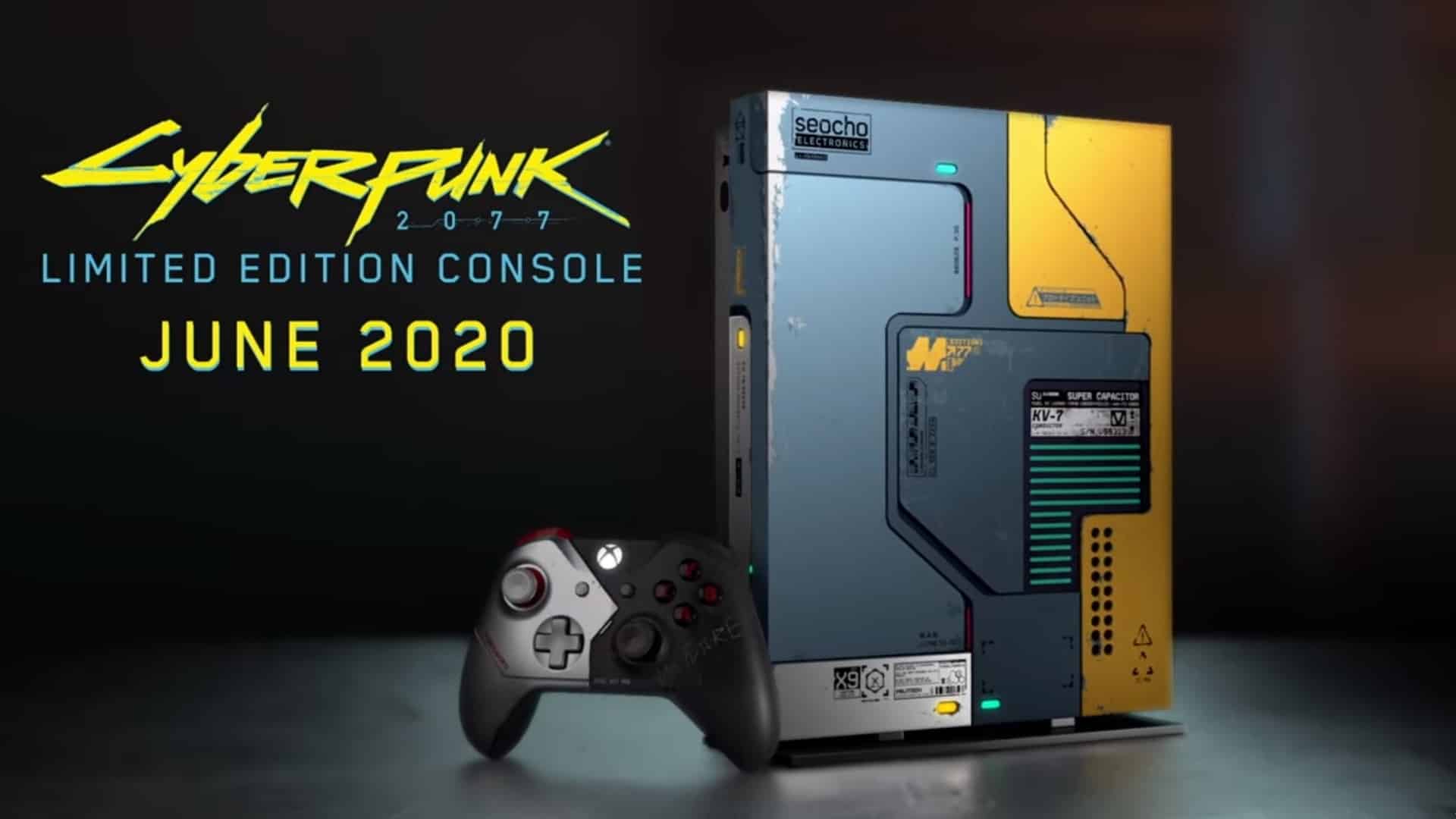 xbox one x cyberpunk 2077