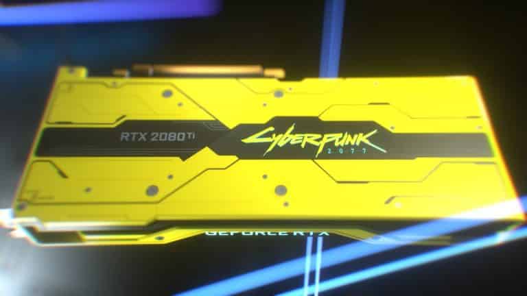 SÚŤAŽ: Vyhrajte grafickú kartu GeForce RTX 2080 Ti v limitovanej edícii Cyberpunk 2077