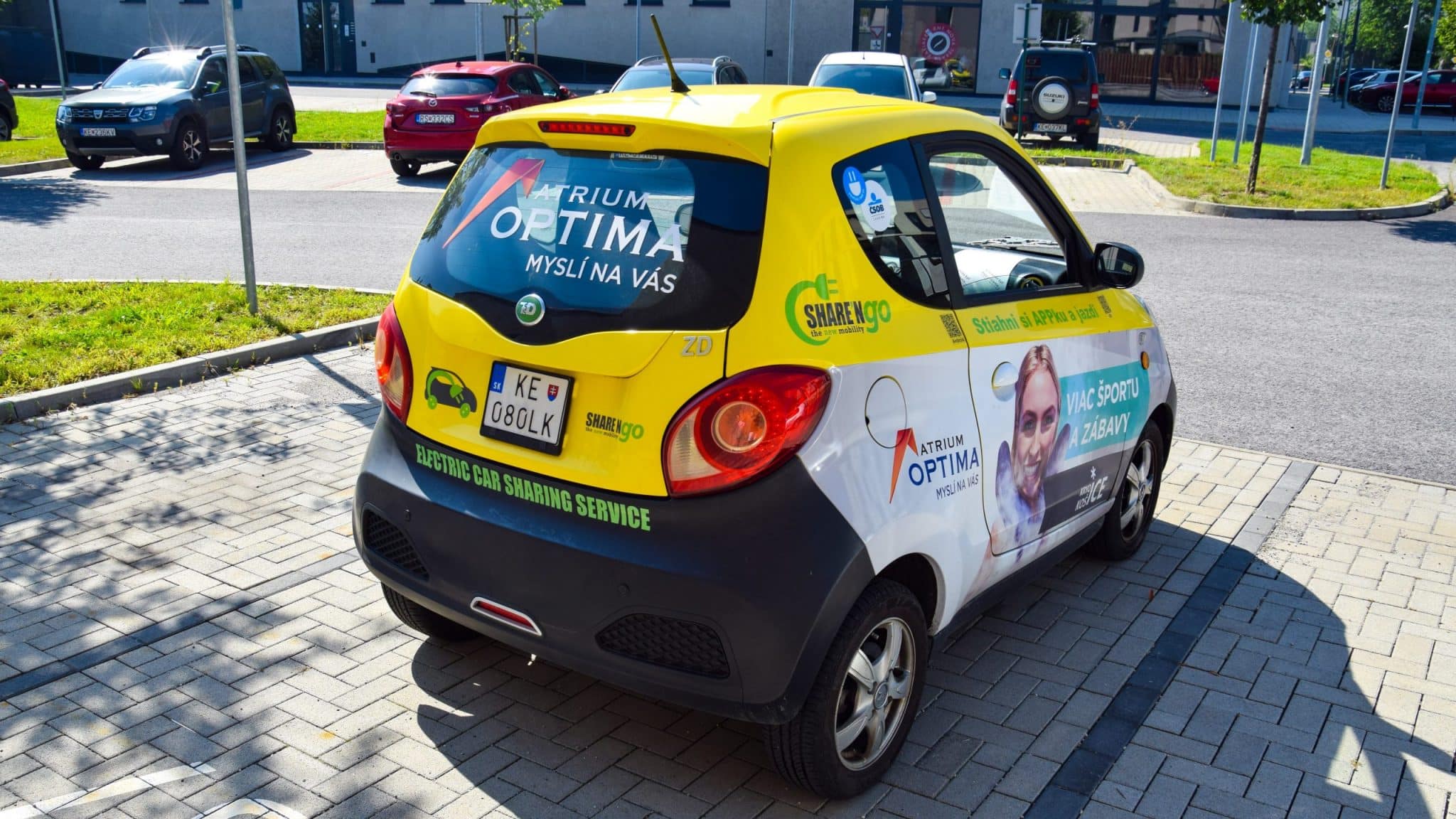 Košický carsharing Sharengo