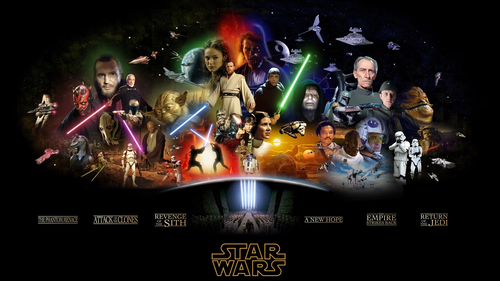 Star Wars v chronologickom poradí
