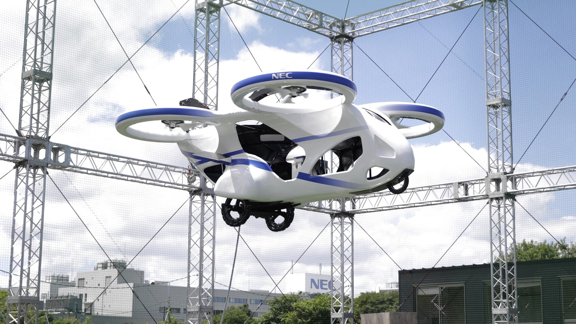 lietajúce auto dron japonsko