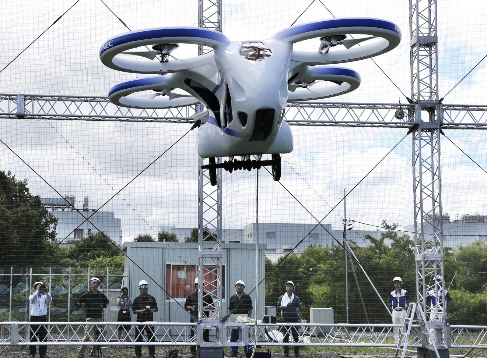 lietajúce auto dron japonsko