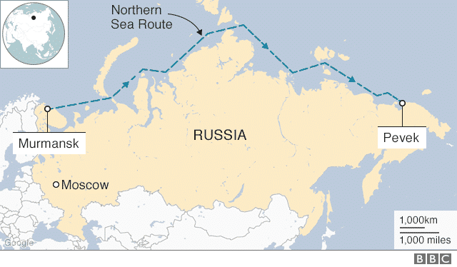 mapa ruska