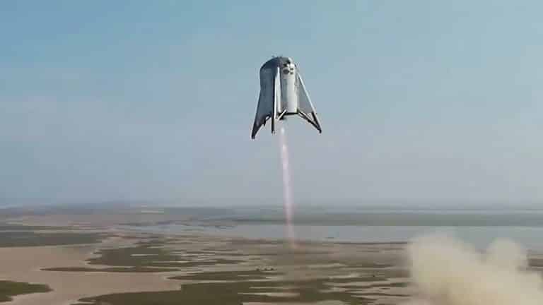 VIDEO: Pozrite si úspešný test vesmírnej lode SpaceX Starhopper