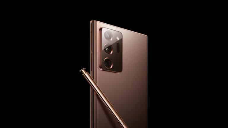 Najnovší únik priamo zo Samsungu odhalil dizajn Galaxy Note 20 Ultra v nádhernom bronzovom prevedení