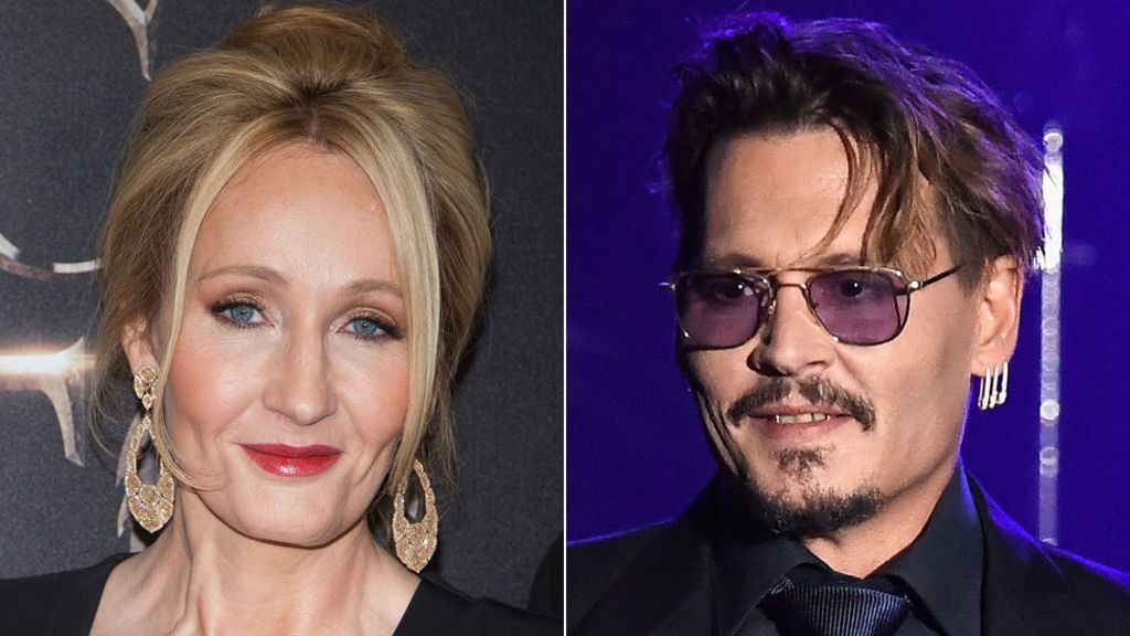 johnny depp a jk rowling