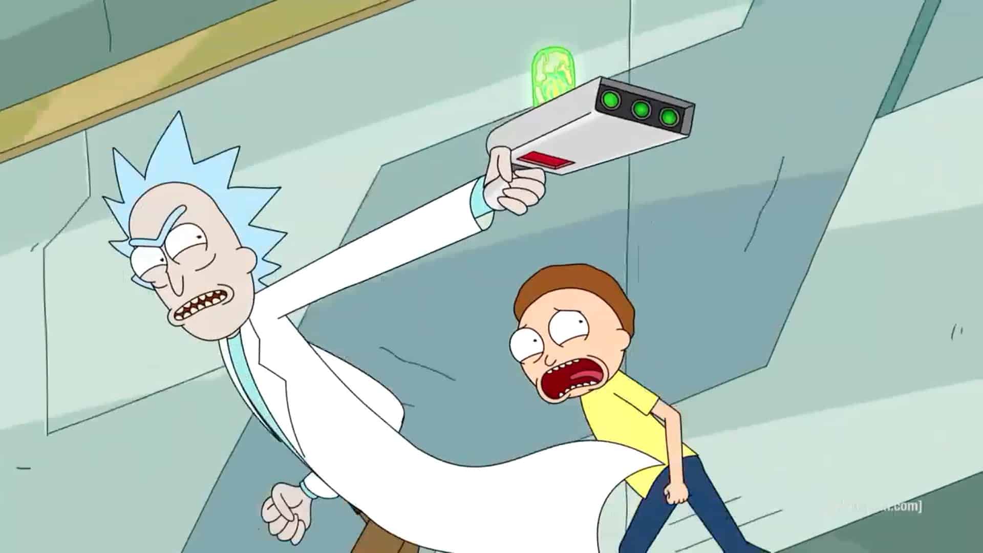 piata séria Rick a Morty portál