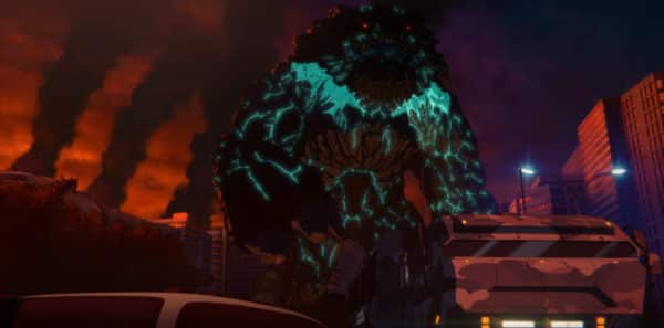 Pacific Rim: The Black anime