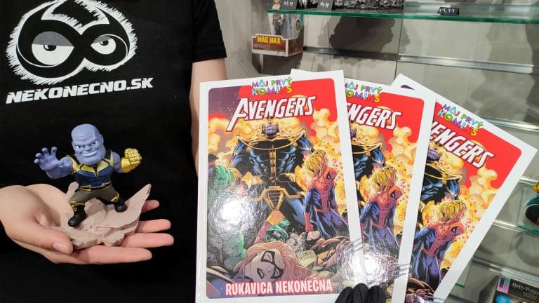 SÚŤAŽ: Kamenná predajňa Nekonečno otvára svoje brány, vyhrajte komiks Avengers