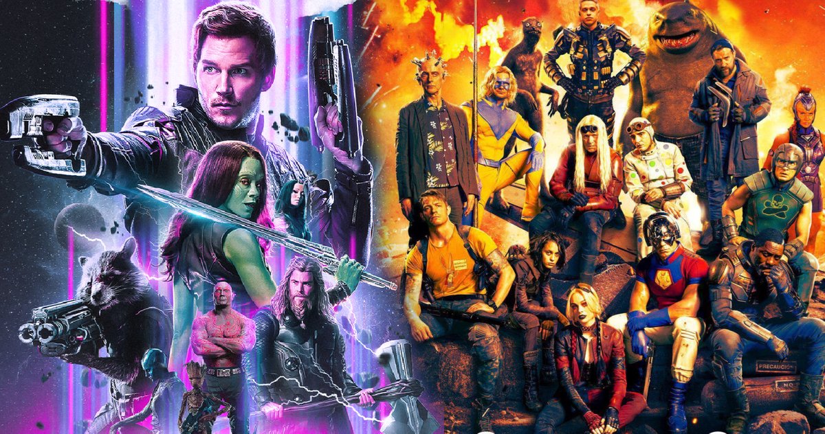 Guardians of the Galaxy and Suicide Squad