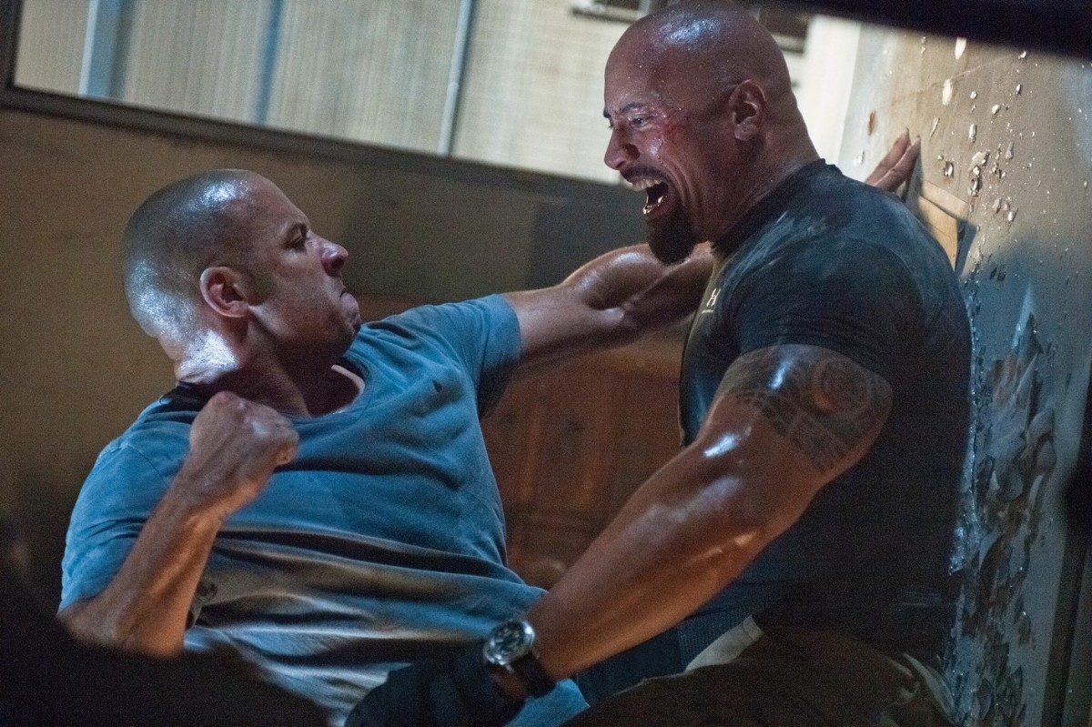 Dwayne Johnson a Vin Diesel