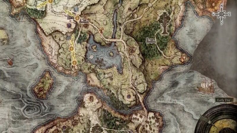 elden ring hrateľnosť mapa