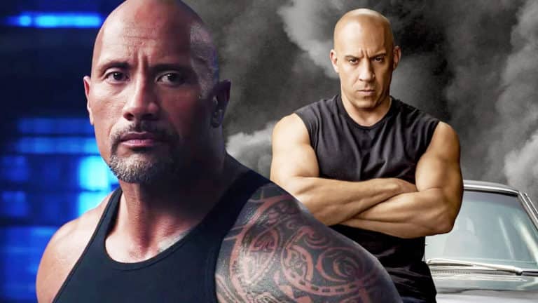 Dwayne Johnson Vin Diesel Rýchlo a zbesilo