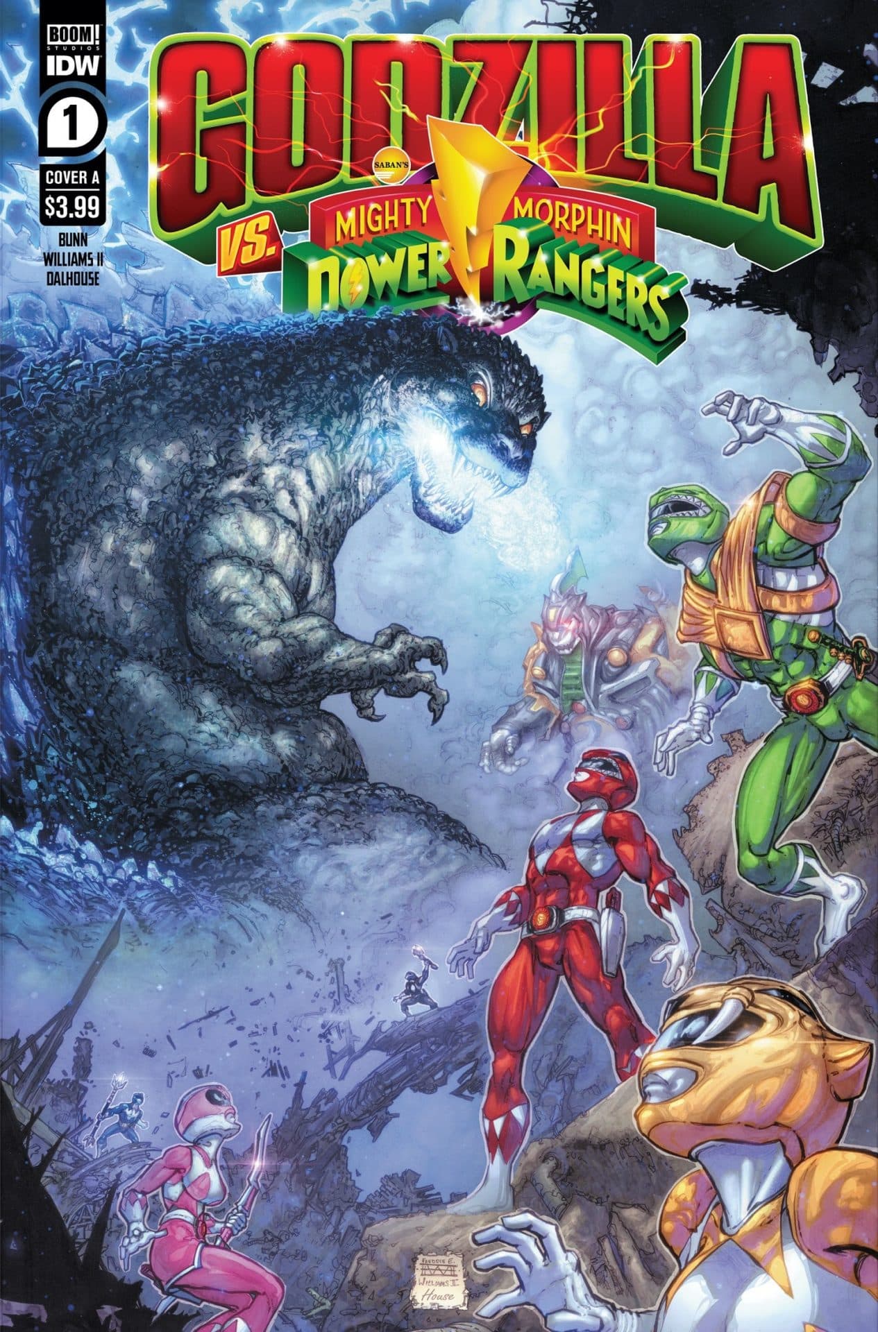 godzilla power rangers