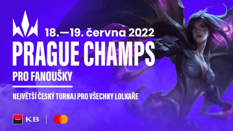 Kvalifikácia na Prague Champs je otvorená. Vyzvite aj vy na súboj tie najlepšie tímy League of Legends