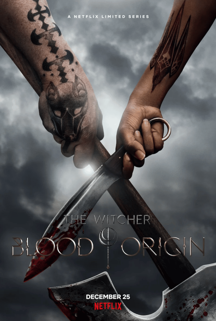 the witcher blood origin plagát