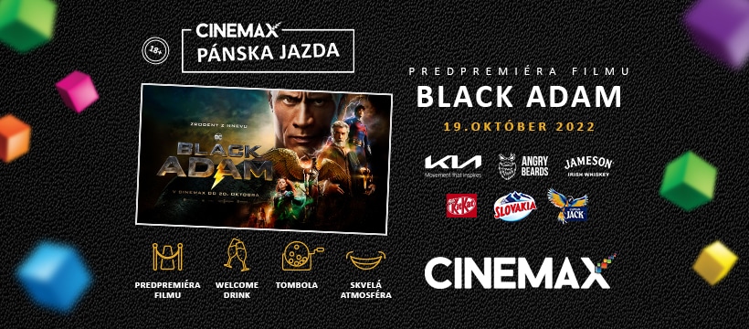 Black Adam Pánska jazda