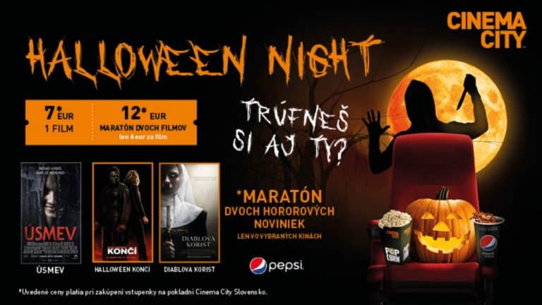 Hororový trojboj v kine. Už 30. októbra môžeš zažiť filmový maratón v strašidelnom duchu za bezkonkurenčné ceny