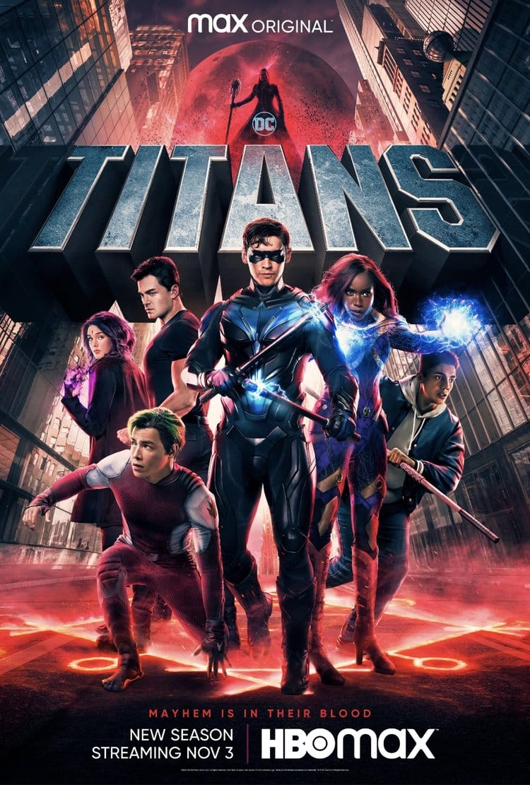 titans 4. séria plagát