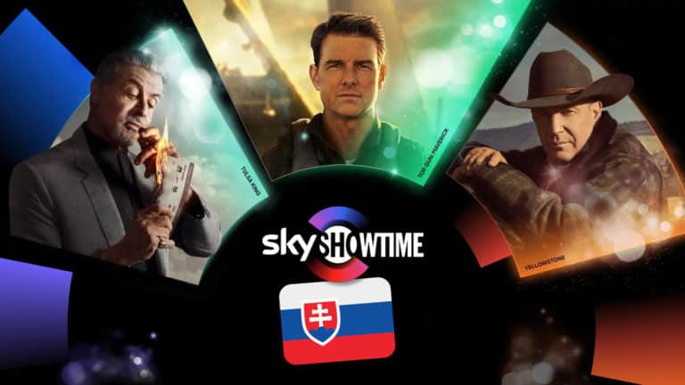Nová streamovacia služba za 2,99 € mesačne. SkyShowtime je práve dostupná na Slovensku!