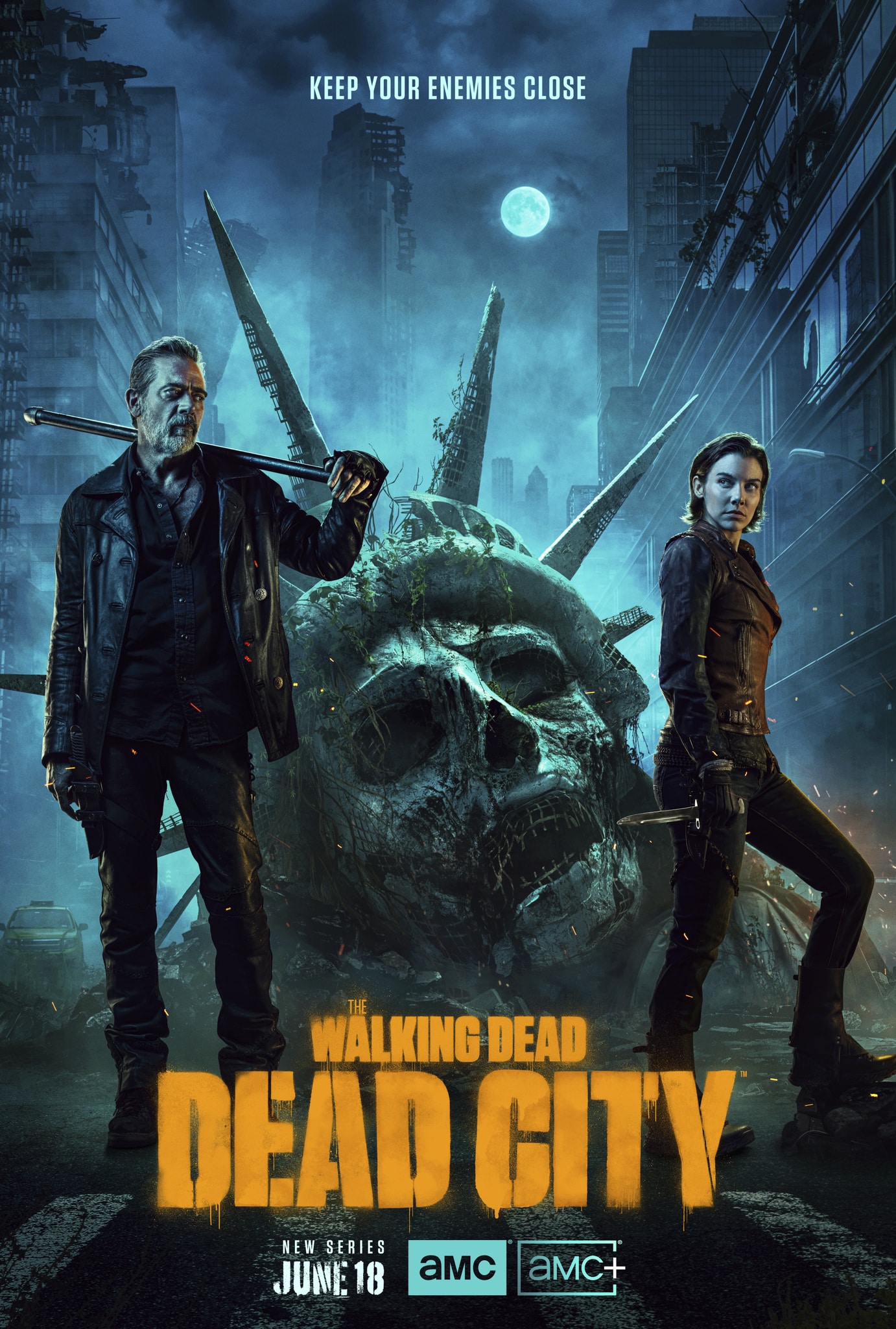 The Walking Dead: Dead City plagát