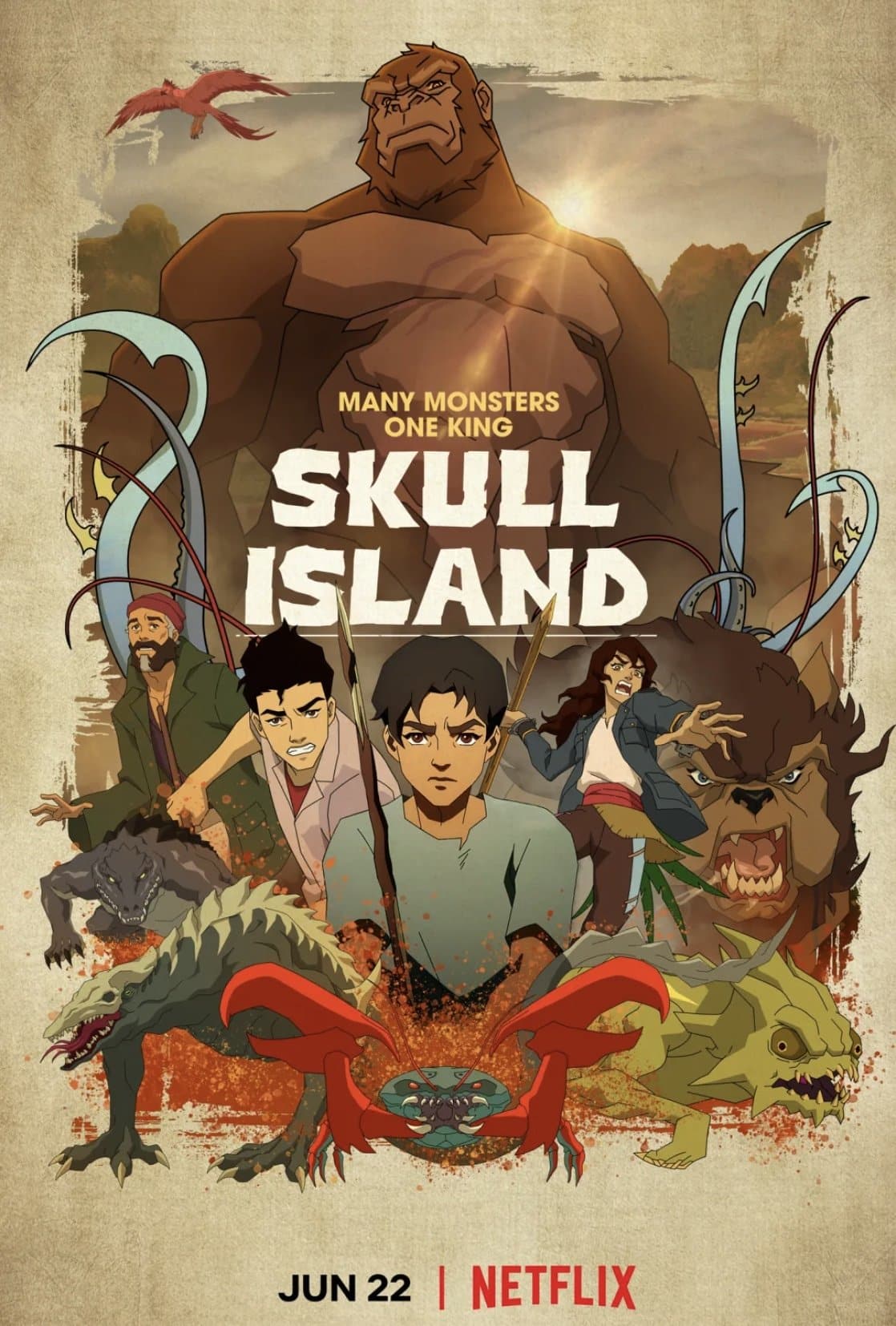 skull island plagat