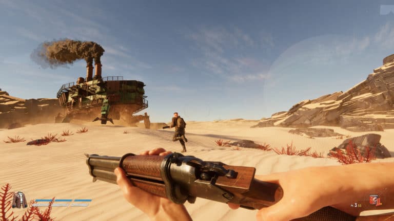 Sand má ponúknuť herný western a obrovské mechanické konštrukcie