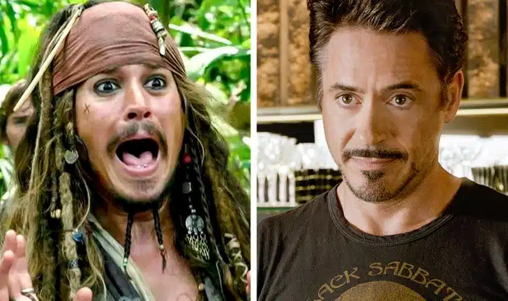 Johnny Depp, Robert Downey Jr