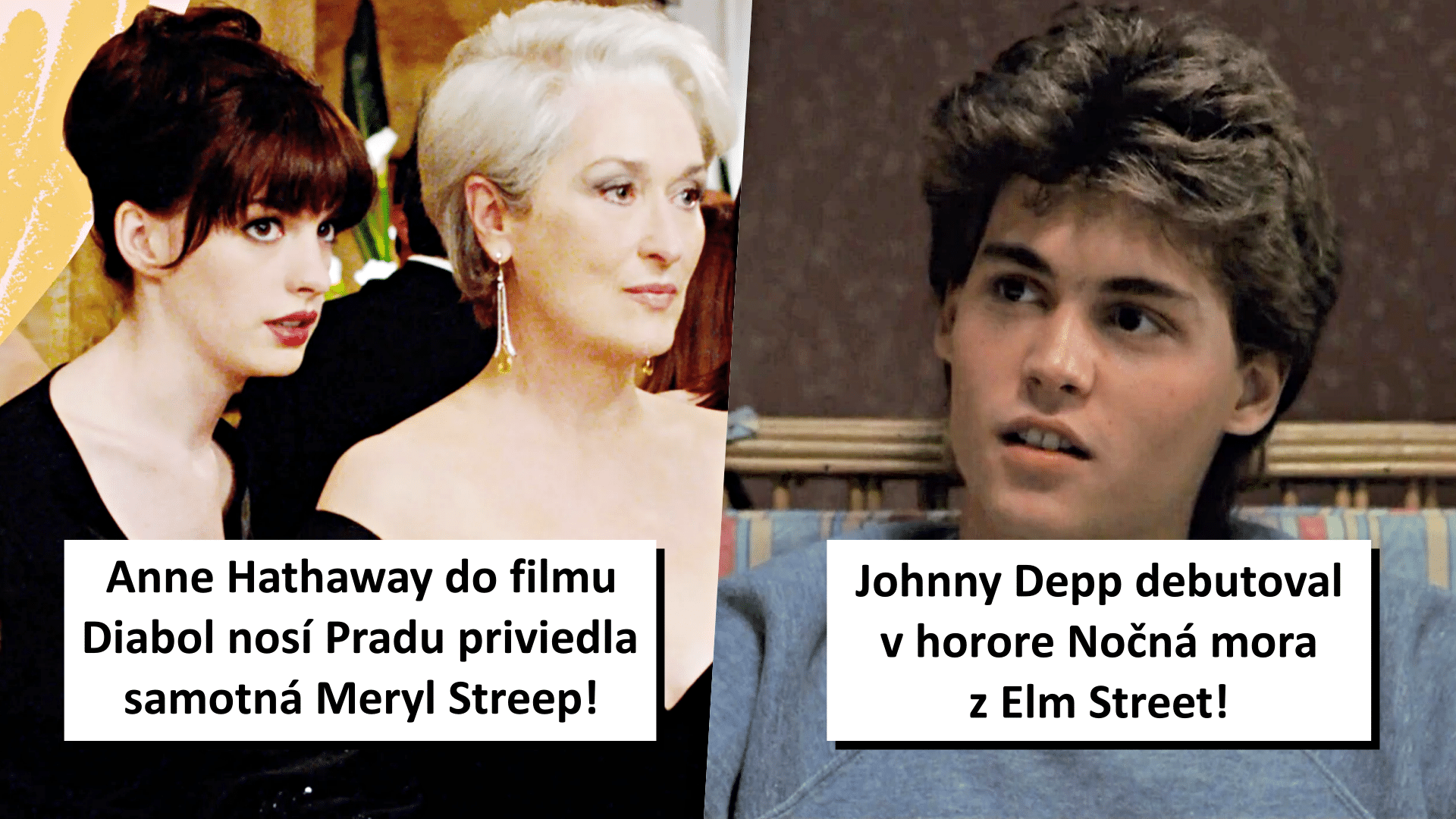Anne Hathaway, Meryl Streep, Johnny Depp