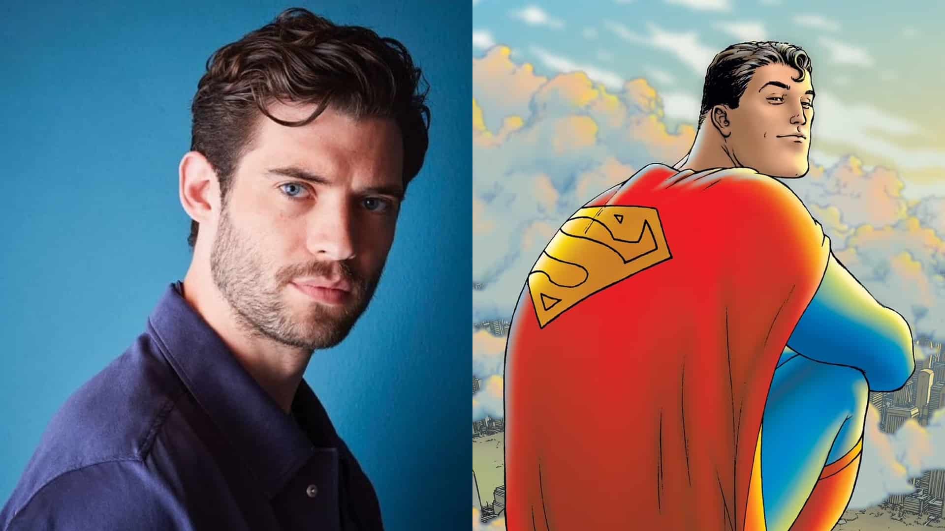 David Corenswet ako Superman/Clark Kent