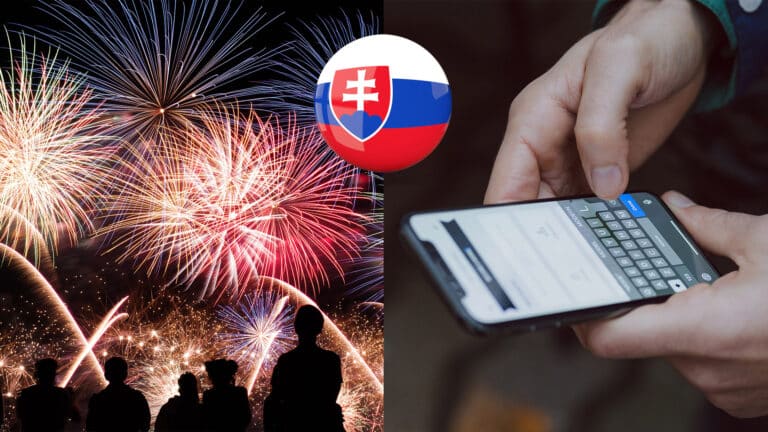Slováci minuli neuveriteľné množstvo dát. Novoročné SMS-ky navyše dali zabrať mobilnej sieti
